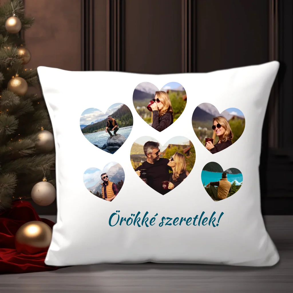 karácsonyi párna mockup