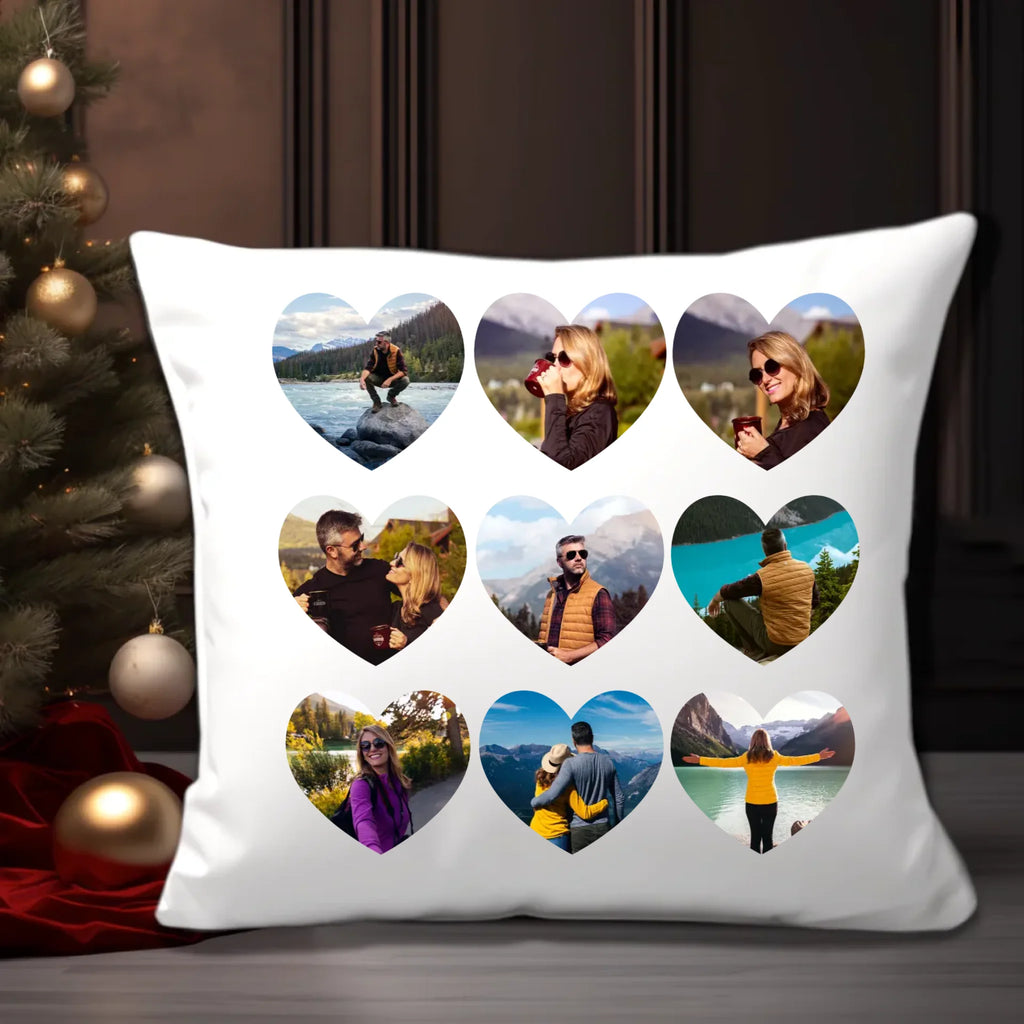 karácsonyi párna mockup