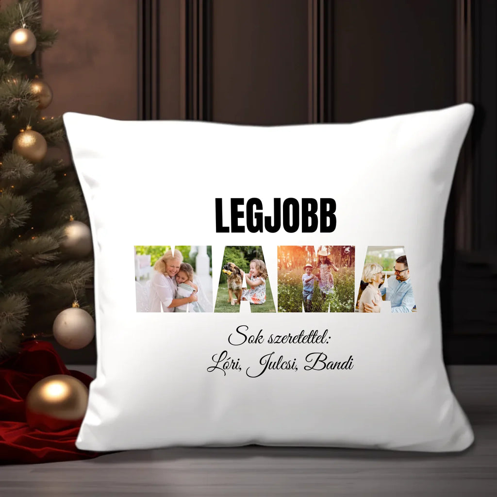 karácsonyi párna mockup