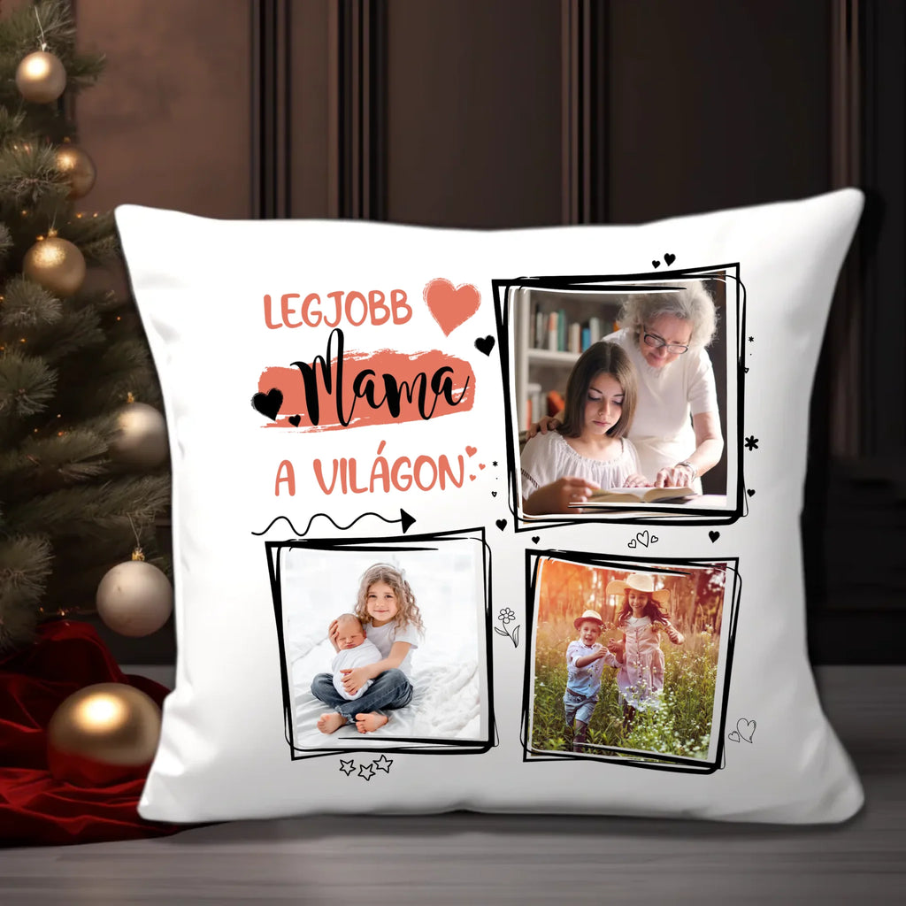 karácsonyi párna mockup