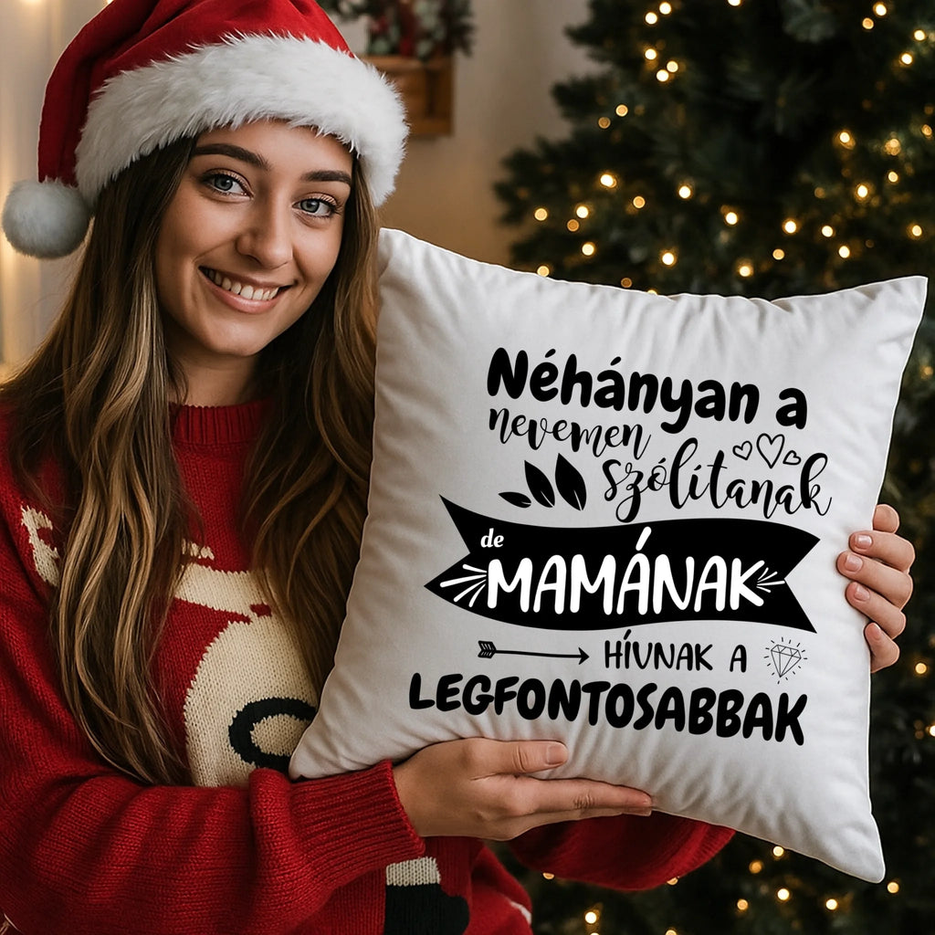 egyedi fényképes párna kivehető béléssel