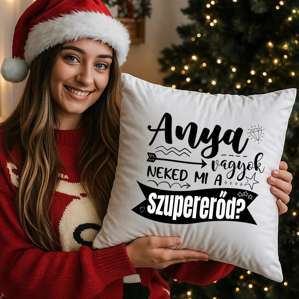 egyedi fényképes párna kivehető béléssel