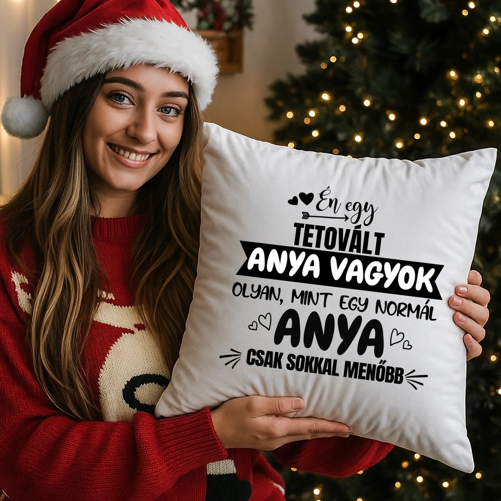 egyedi fényképes párna kivehető béléssel