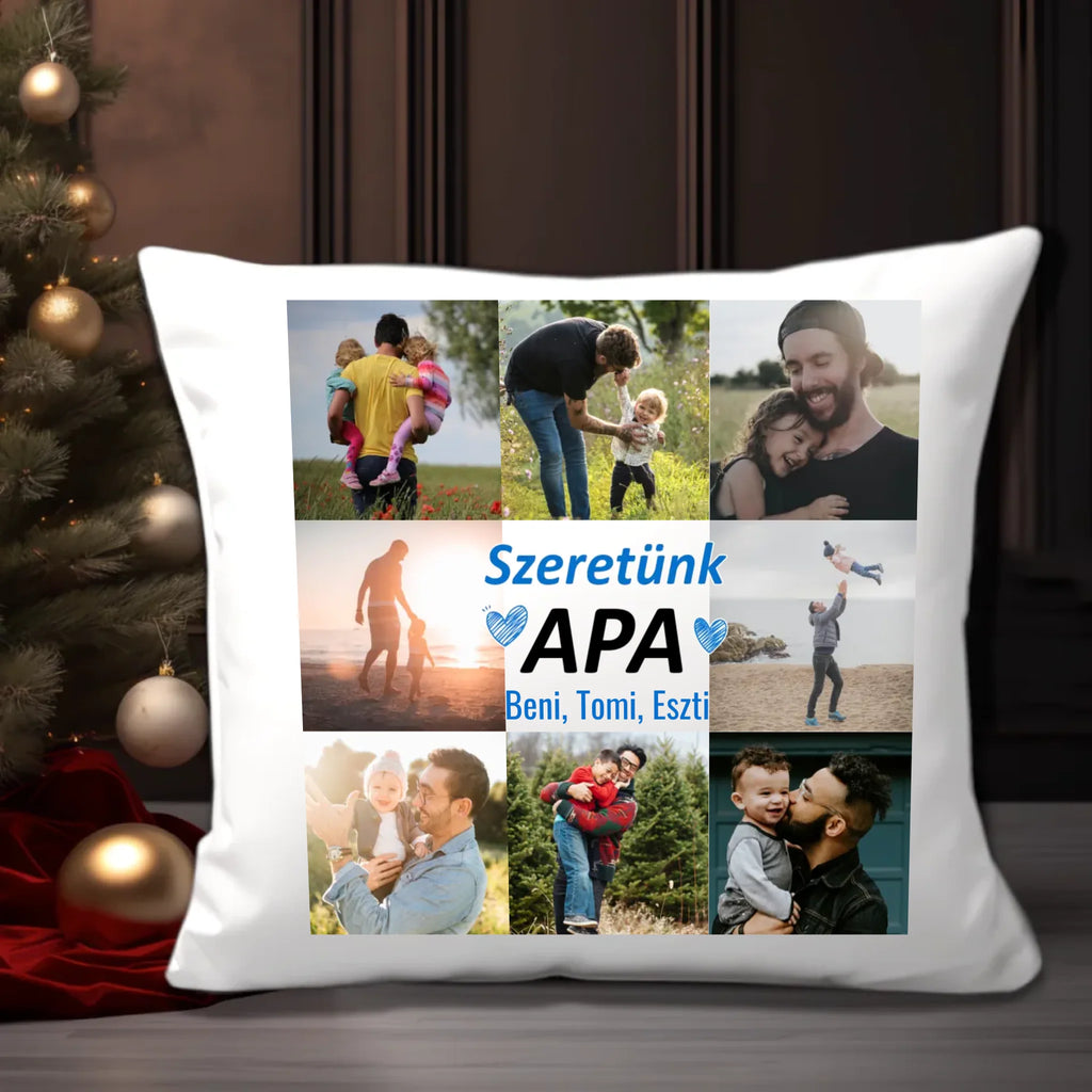 karácsonyi párna mockup
