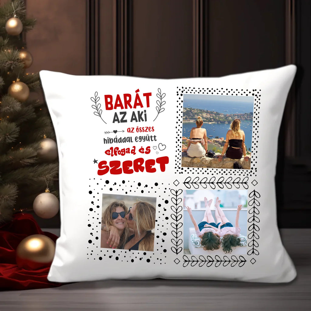 karácsonyi párna mockup