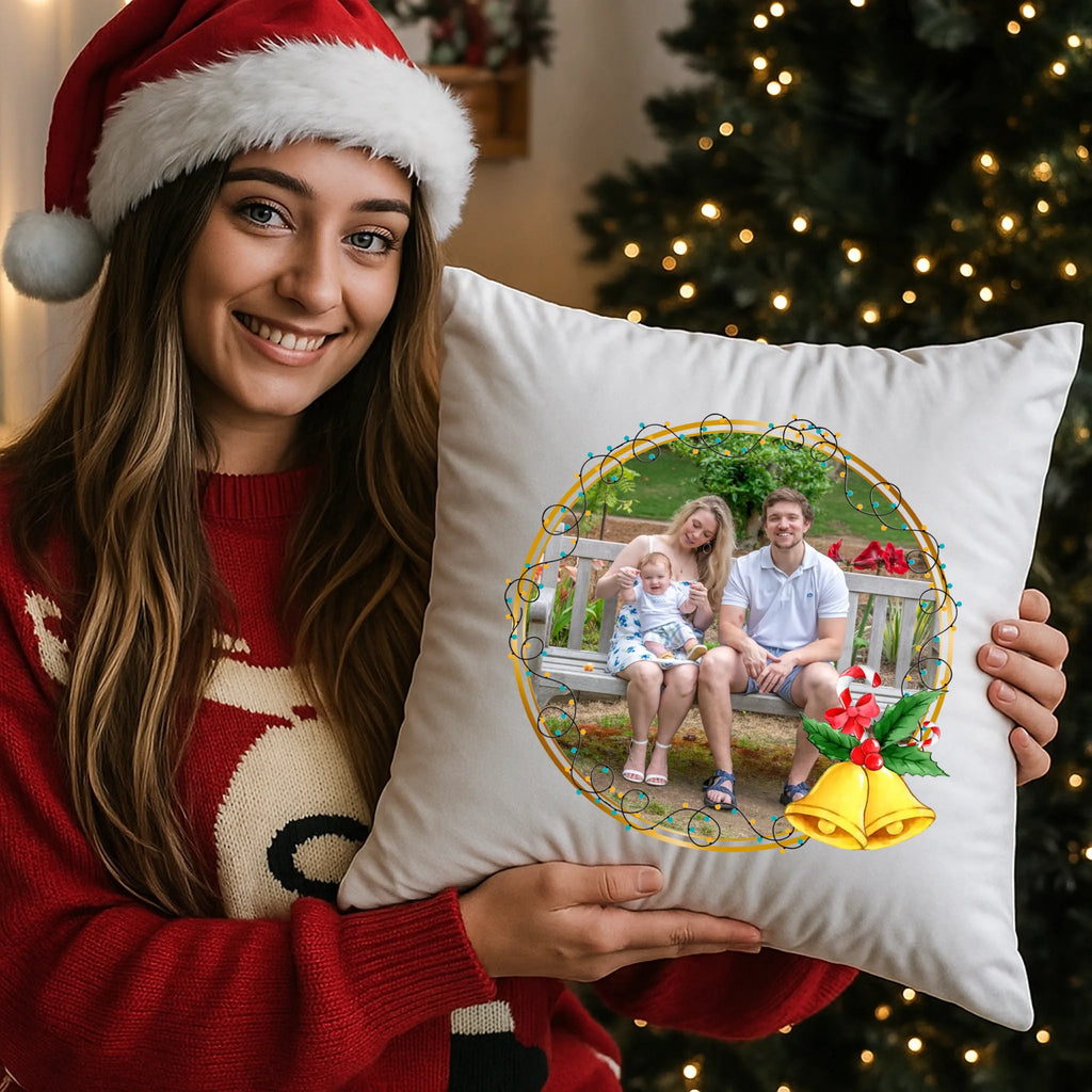 egyedi fényképes párna kivehető béléssel