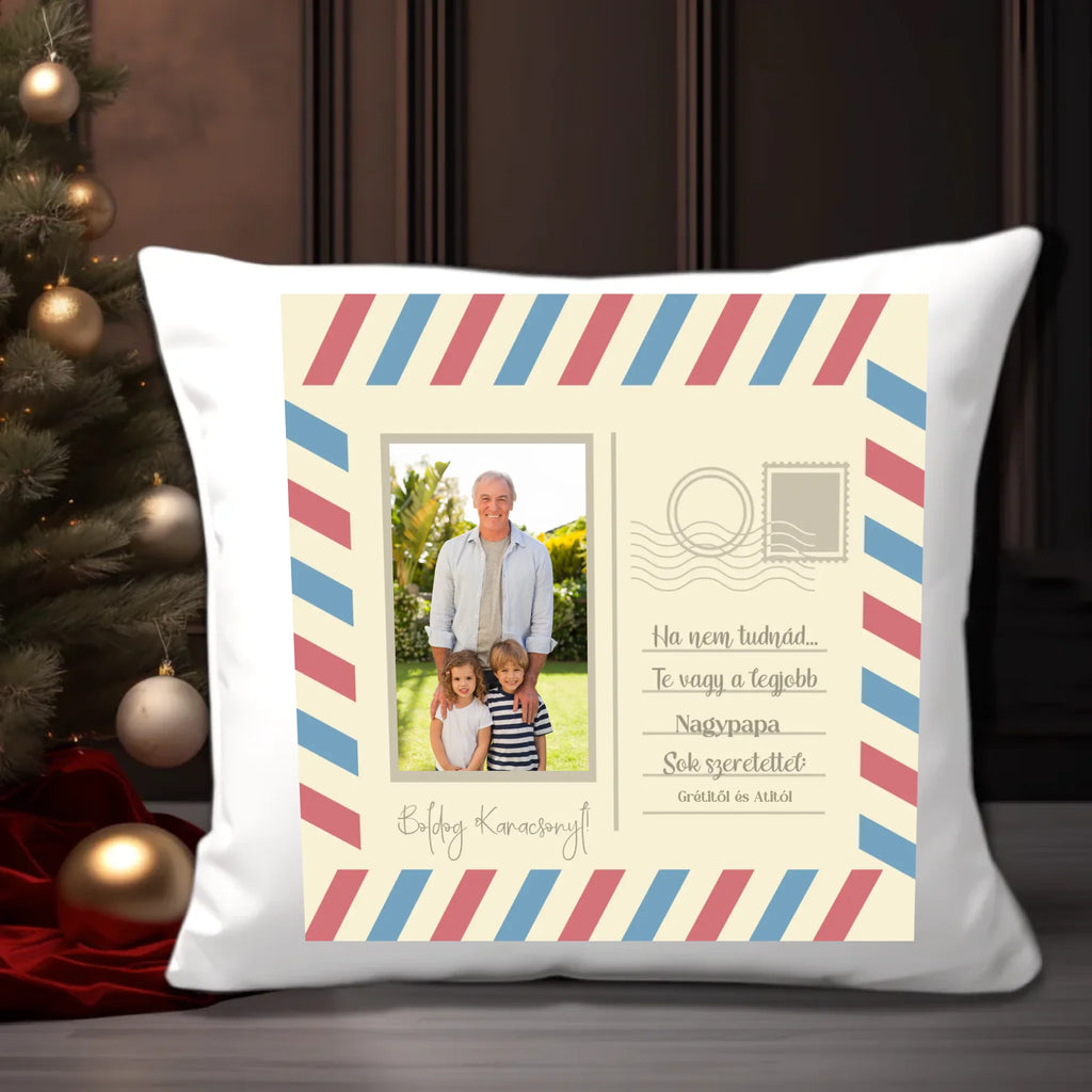 karácsonyi párna mockup