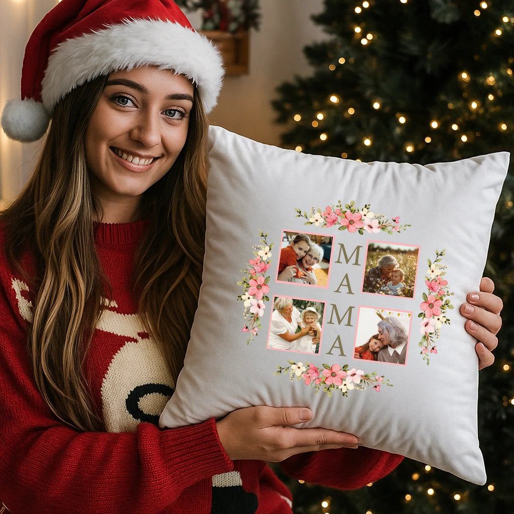 egyedi fényképes párna kivehető béléssel