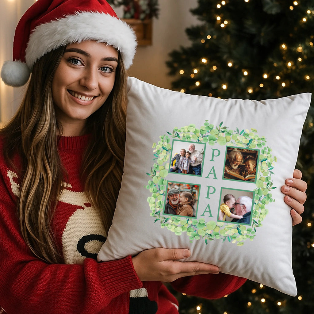 egyedi fényképes párna kivehető béléssel