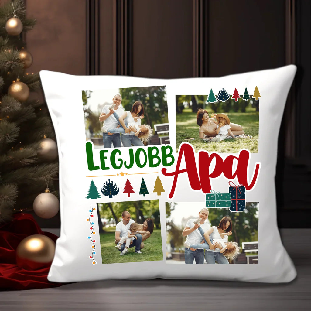 karácsonyi párna mockup