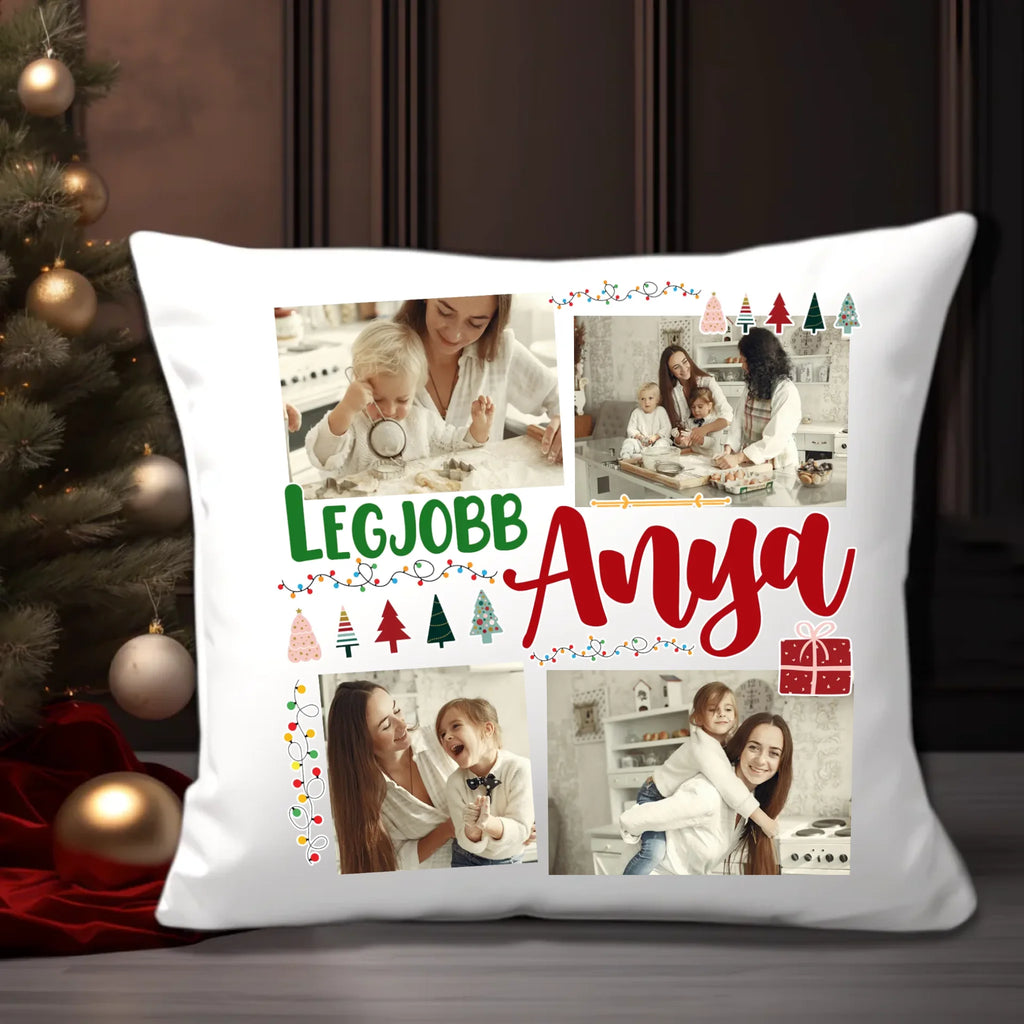 karácsonyi párna mockup