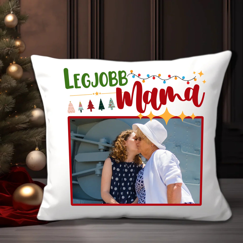 karácsonyi párna mockup