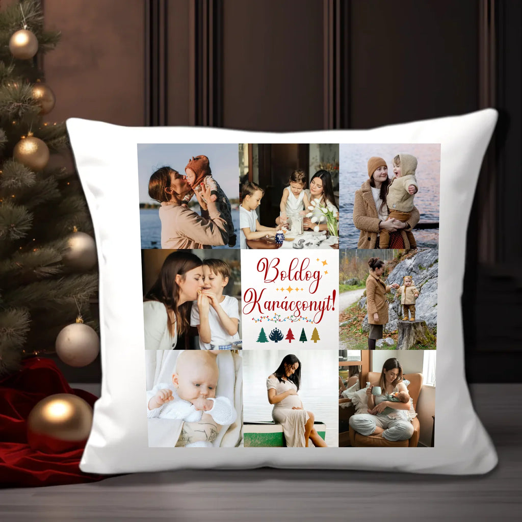 karácsonyi párna mockup