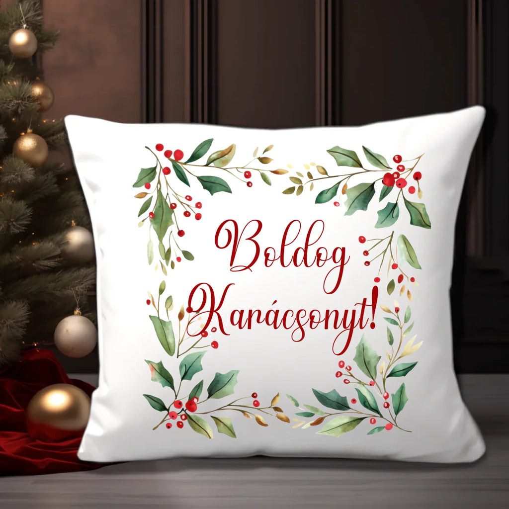 karácsonyi párna mockup