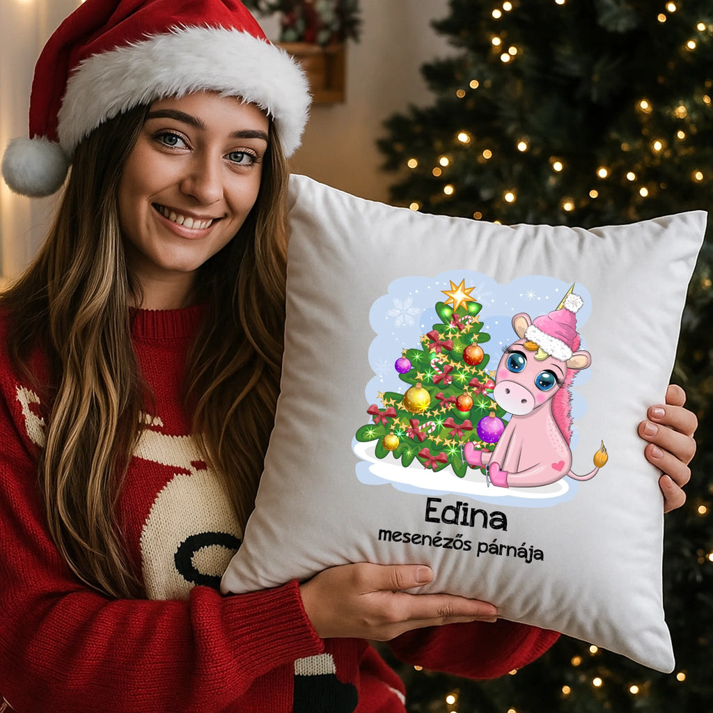 egyedi fényképes párna kivehető béléssel