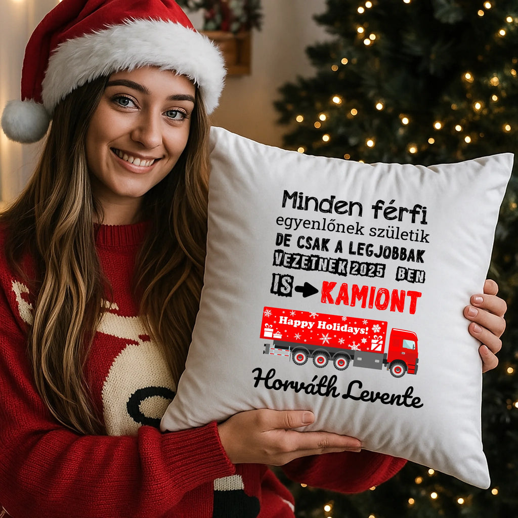 egyedi fényképes párna kivehető béléssel