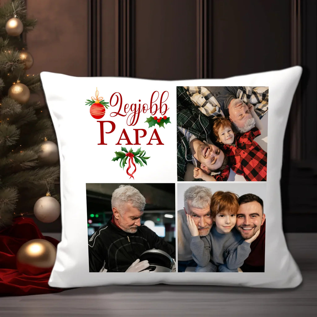 karácsonyi párna mockup