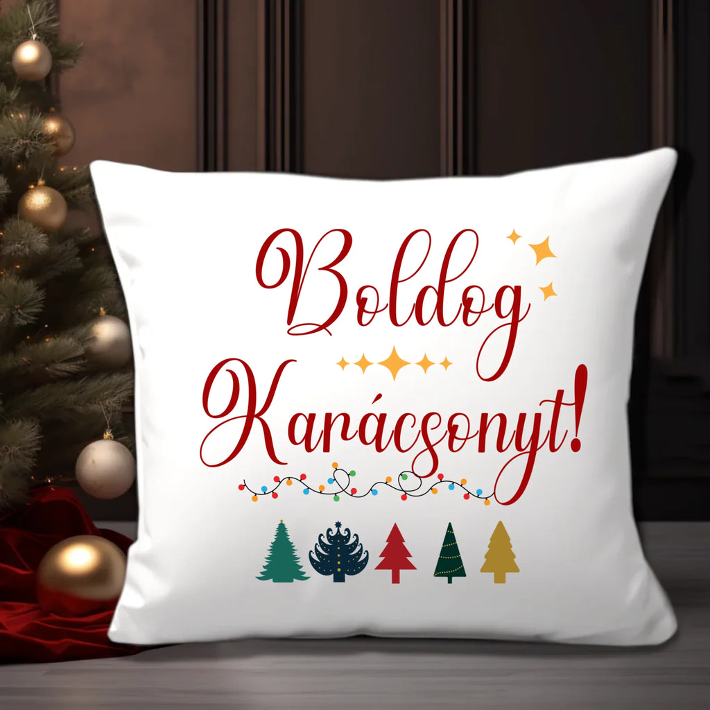 karácsonyi párna mockup