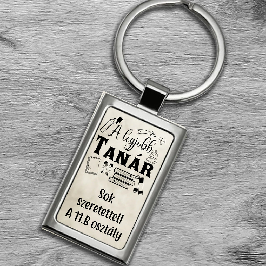 Fényképes fém kulcstartó - Ajándékverzum