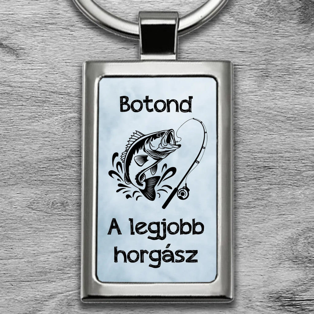 Egyedi fényképes fém kulcstartó - Ajándékverzum