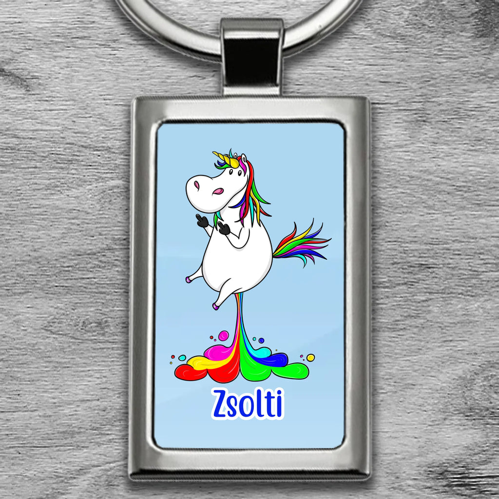 Egyedi fényképes fém kulcstartó - Ajándékverzum