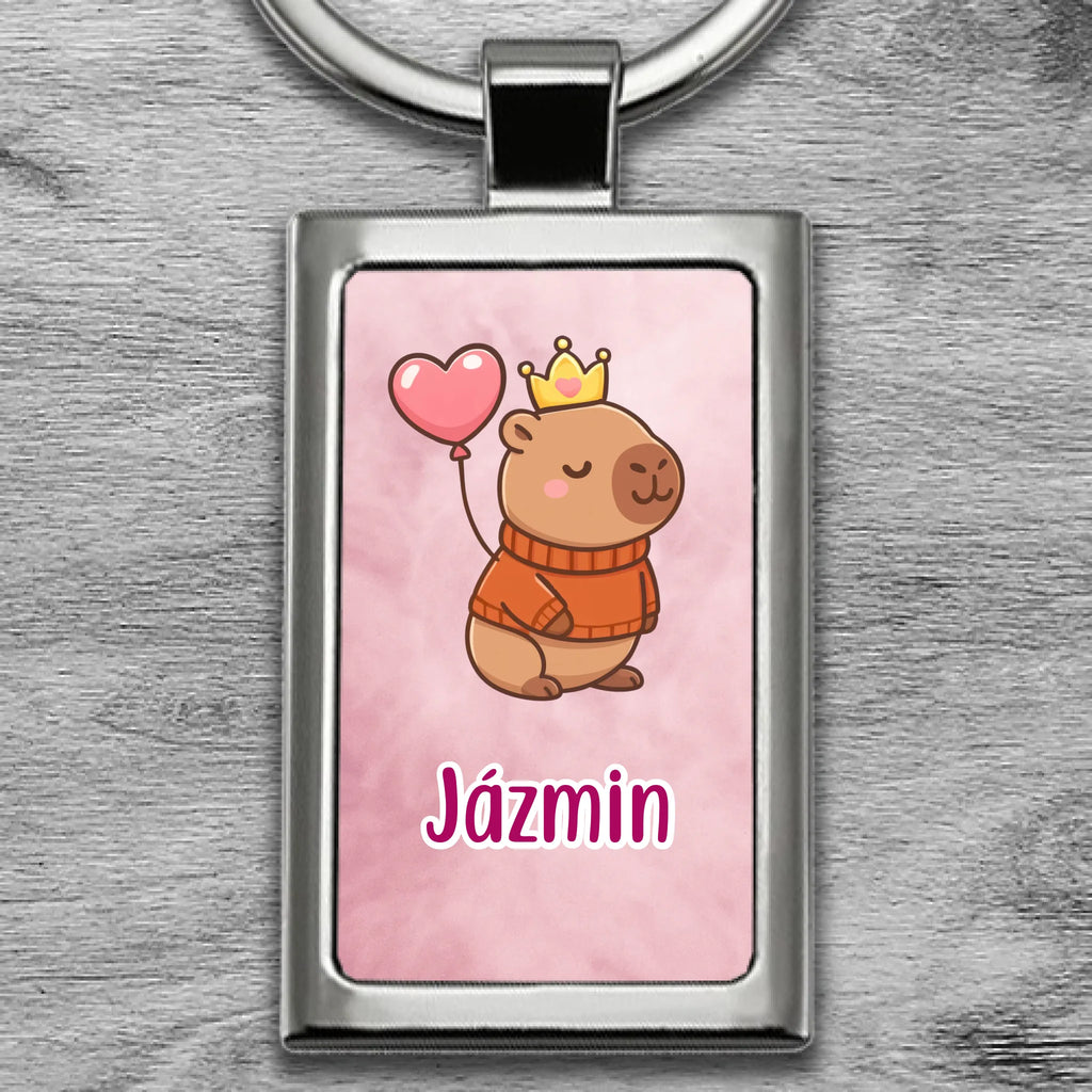 Egyedi fényképes fém kulcstartó - Ajándékverzum