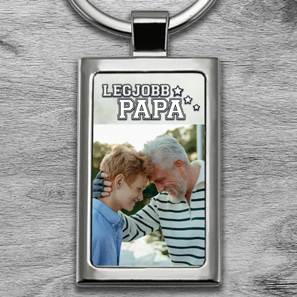 Egyedi fényképes fém kulcstartó - Ajándékverzum