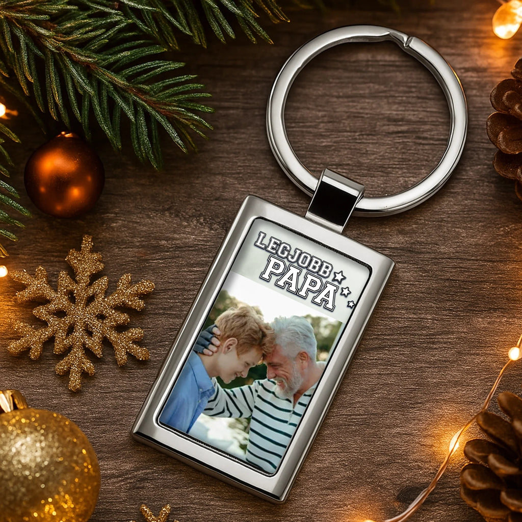 Egyedi képes fém kulcstartó - Ajándékverzum