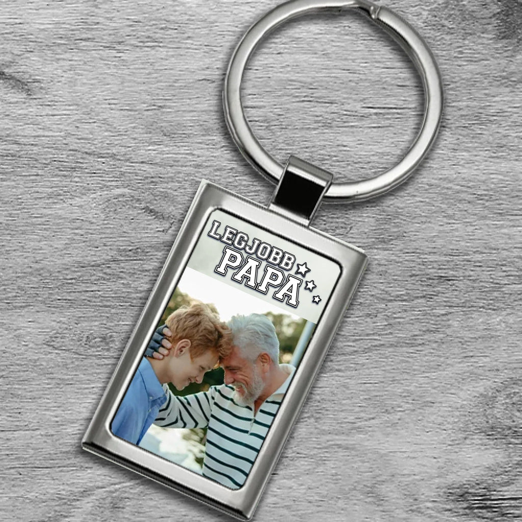 Fényképes fém kulcstartó - Ajándékverzum