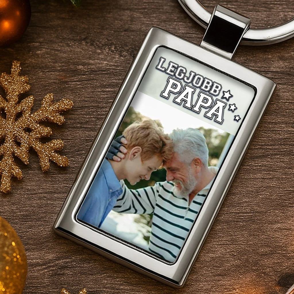 Egyedi képes fém kulcstartó - Ajándékverzum