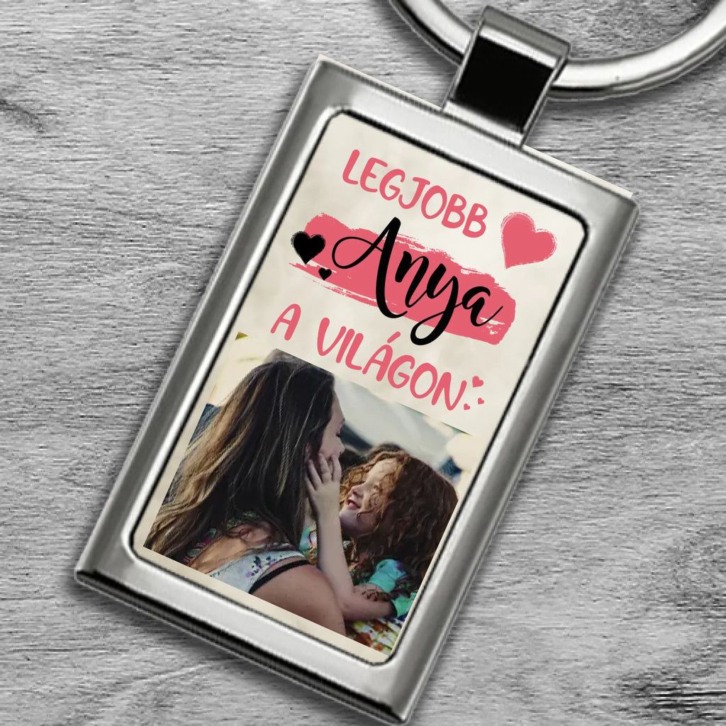 Egyedi képes kulcstartó - Ajándékverzum