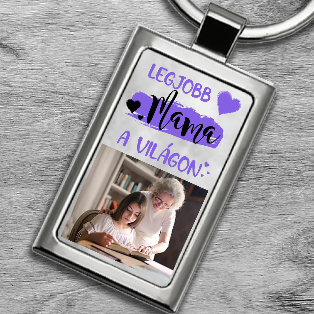 Egyedi képes kulcstartó - Ajándékverzum