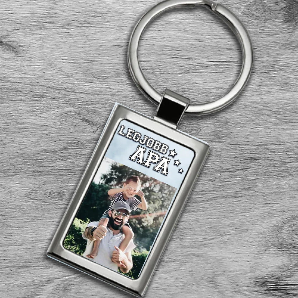 Fényképes fém kulcstartó - Ajándékverzum