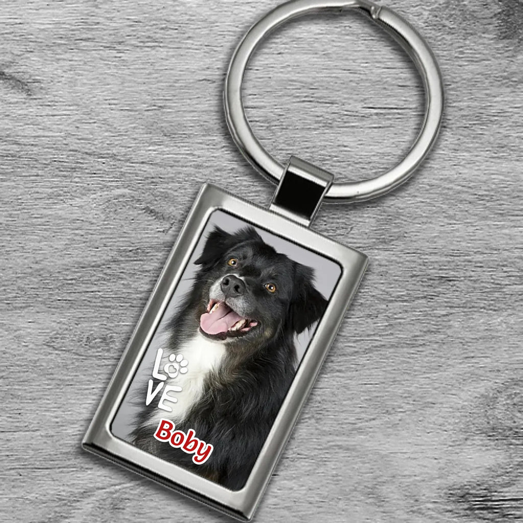 Fényképes fém kulcstartó - Ajándékverzum