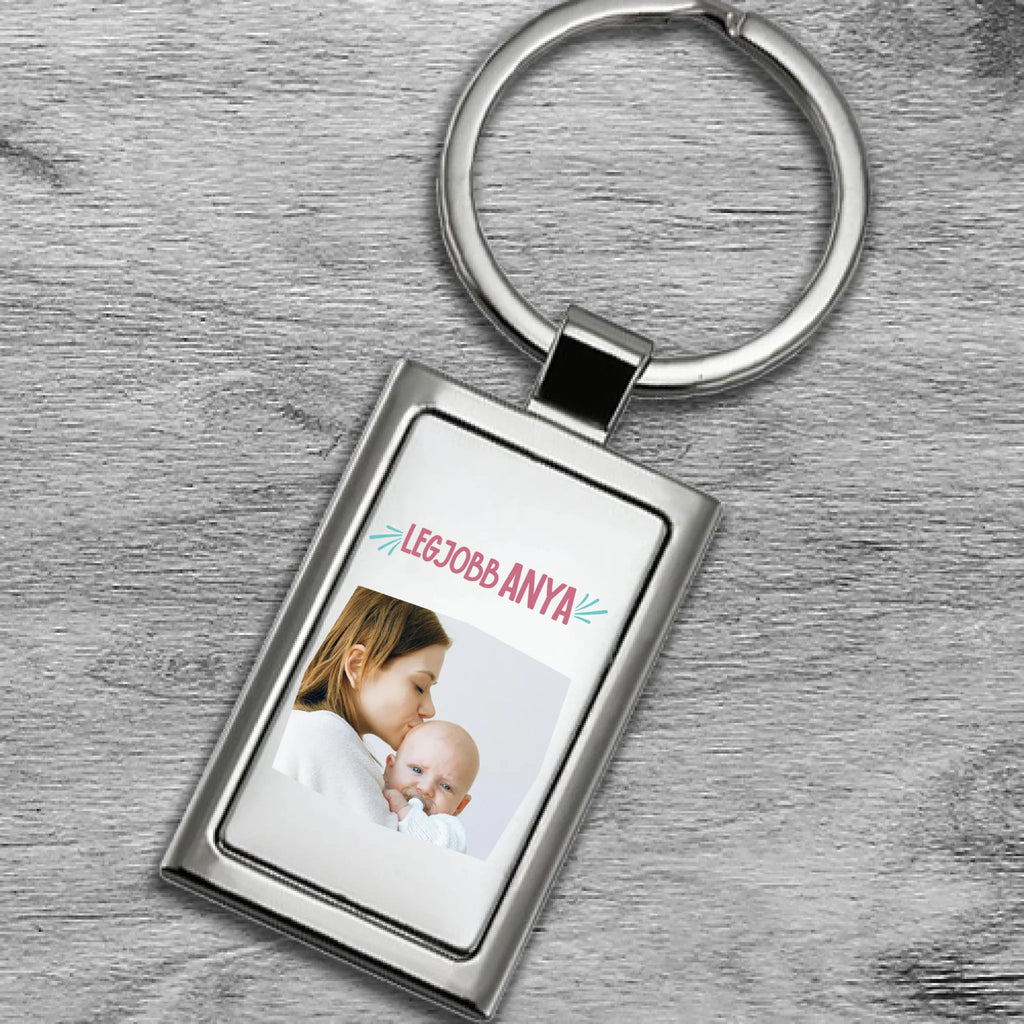 Fényképes fém kulcstartó - Ajándékverzum