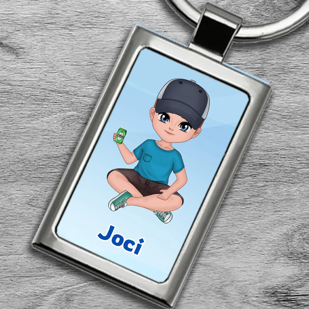 Egyedi képes kulcstartó - Ajándékverzum