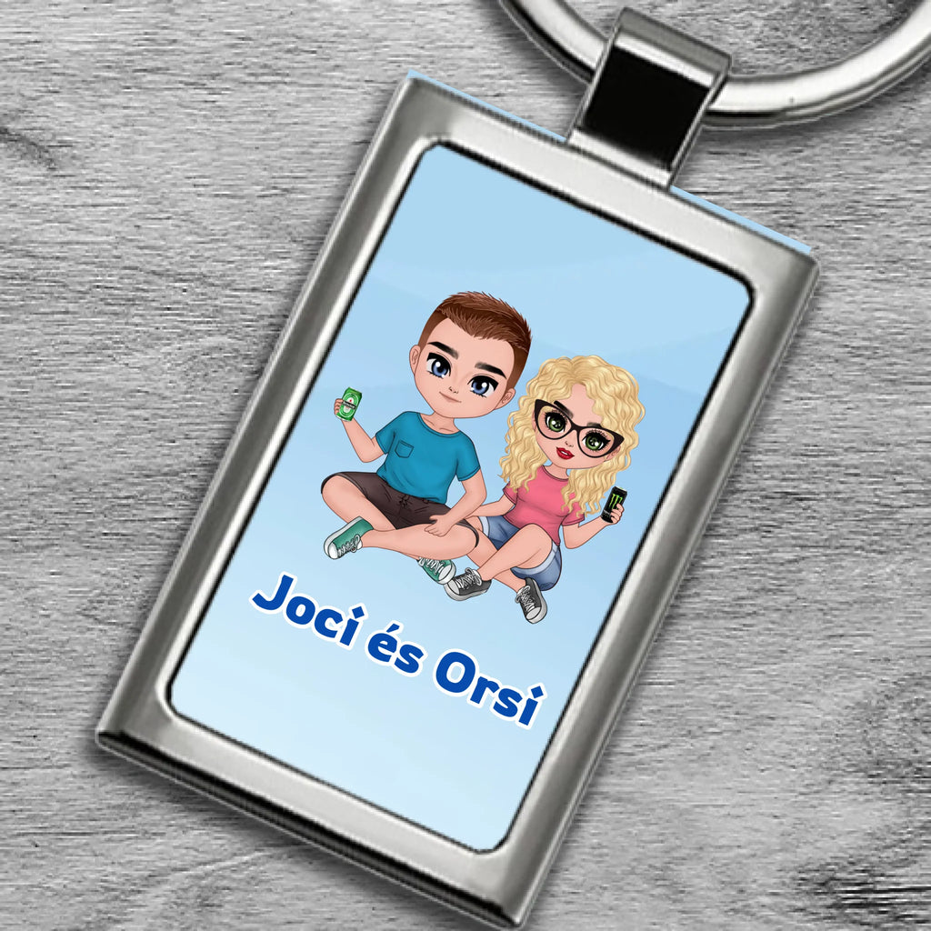 Egyedi képes kulcstartó - Ajándékverzum