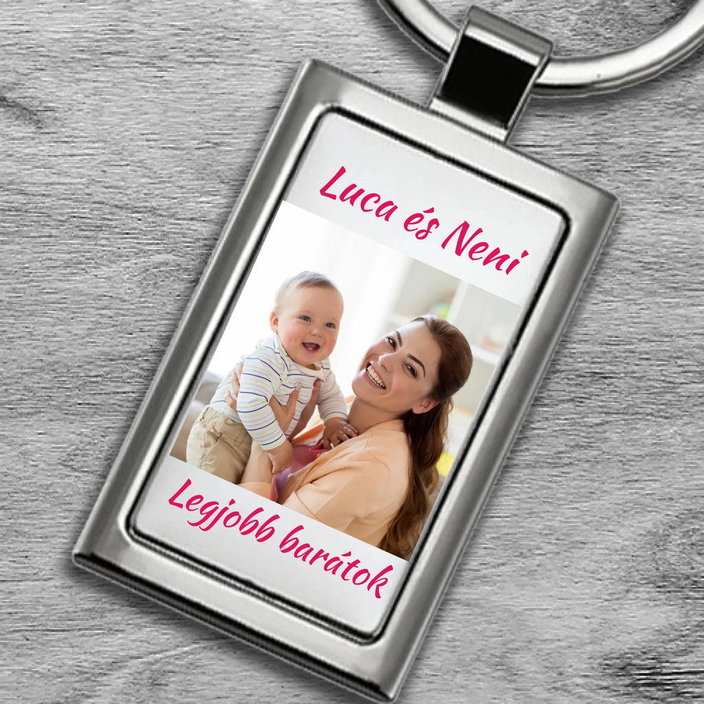Egyedi képes kulcstartó - Ajándékverzum