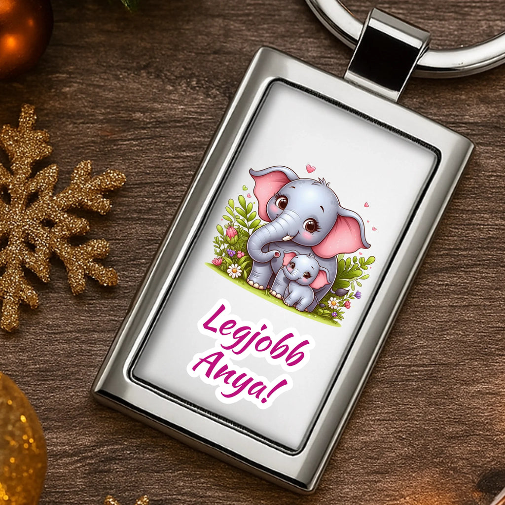 Egyedi képes fém kulcstartó - Ajándékverzum