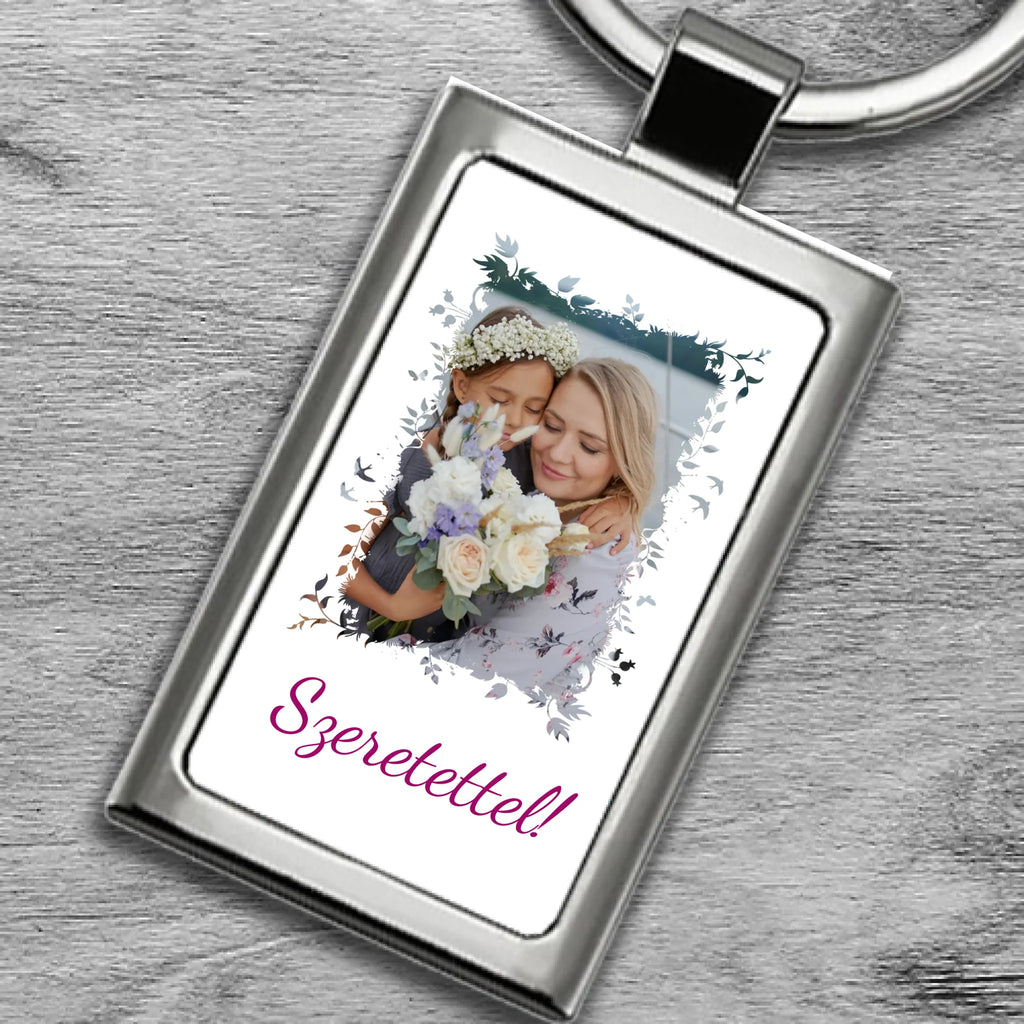 Egyedi képes kulcstartó - Ajándékverzum