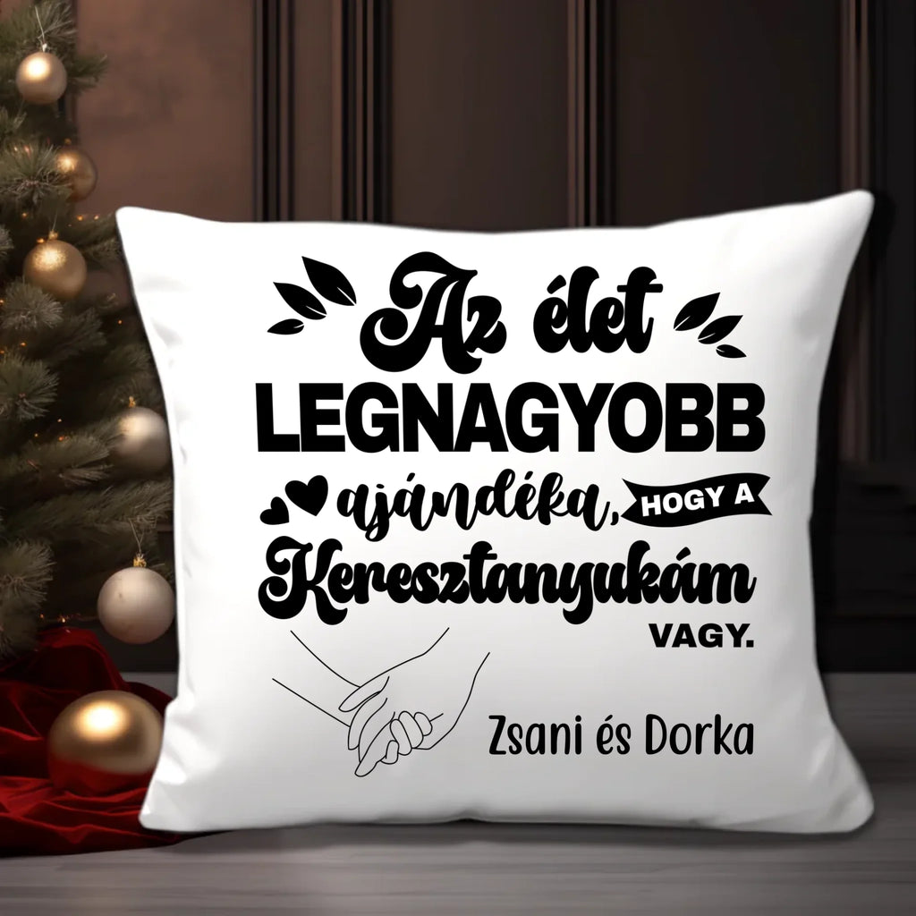 karácsonyi párna mockup