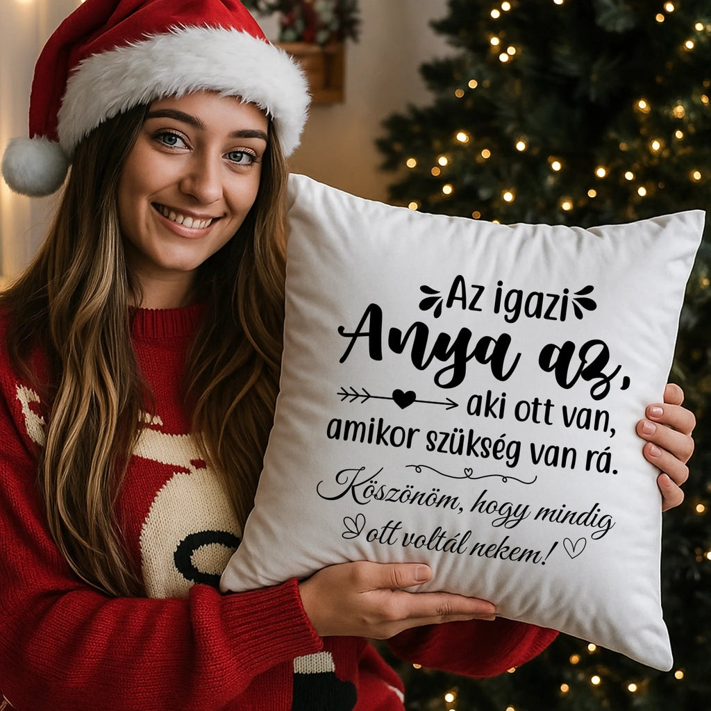 egyedi fényképes párna kivehető béléssel