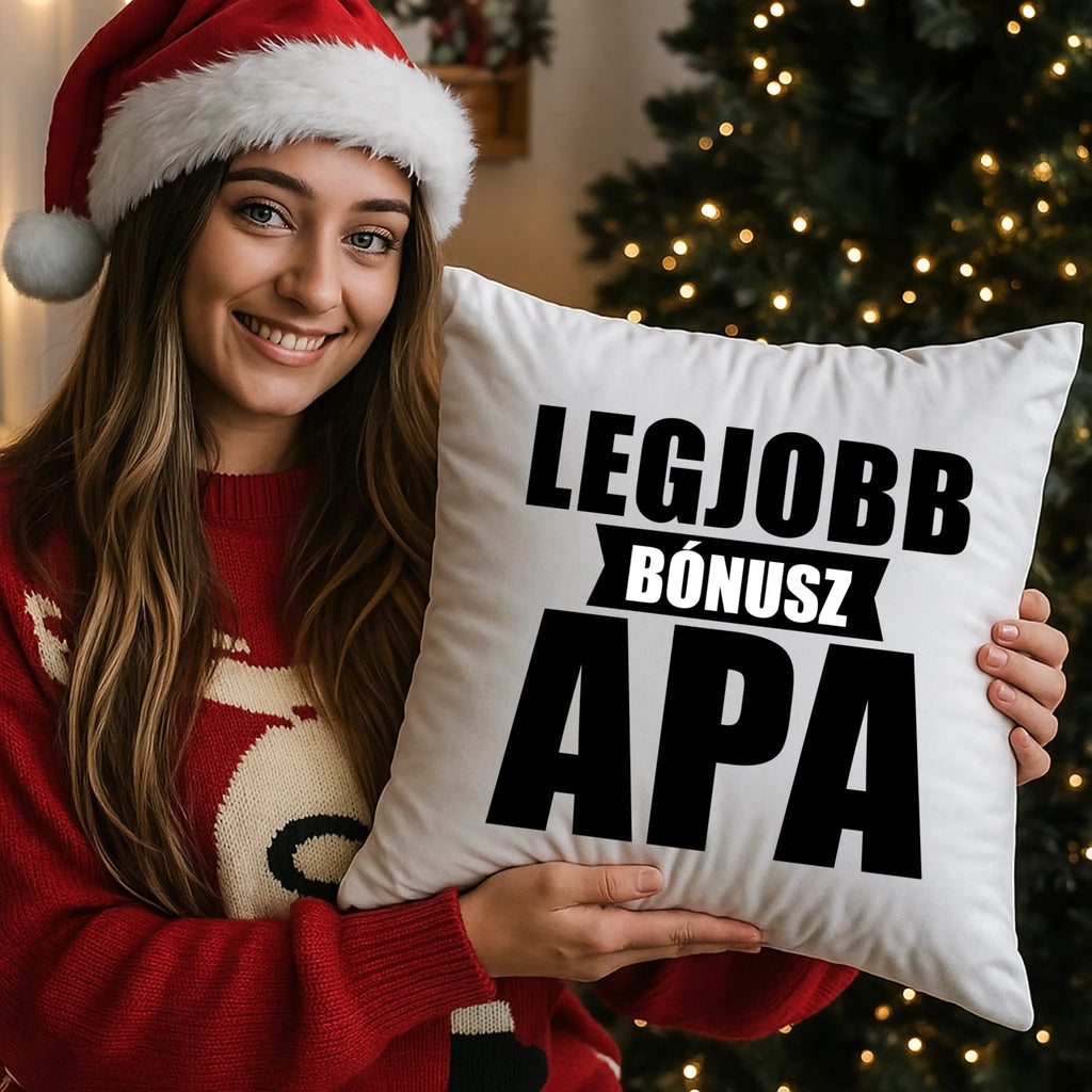 egyedi fényképes párna kivehető béléssel