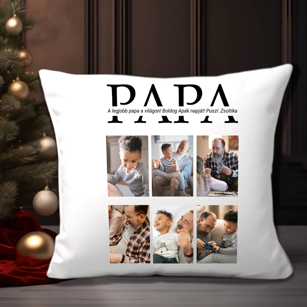 karácsonyi párna mockup