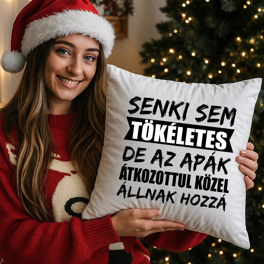 egyedi fényképes párna kivehető béléssel