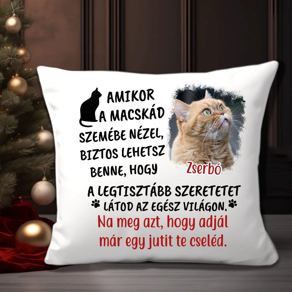 karácsonyi párna mockup