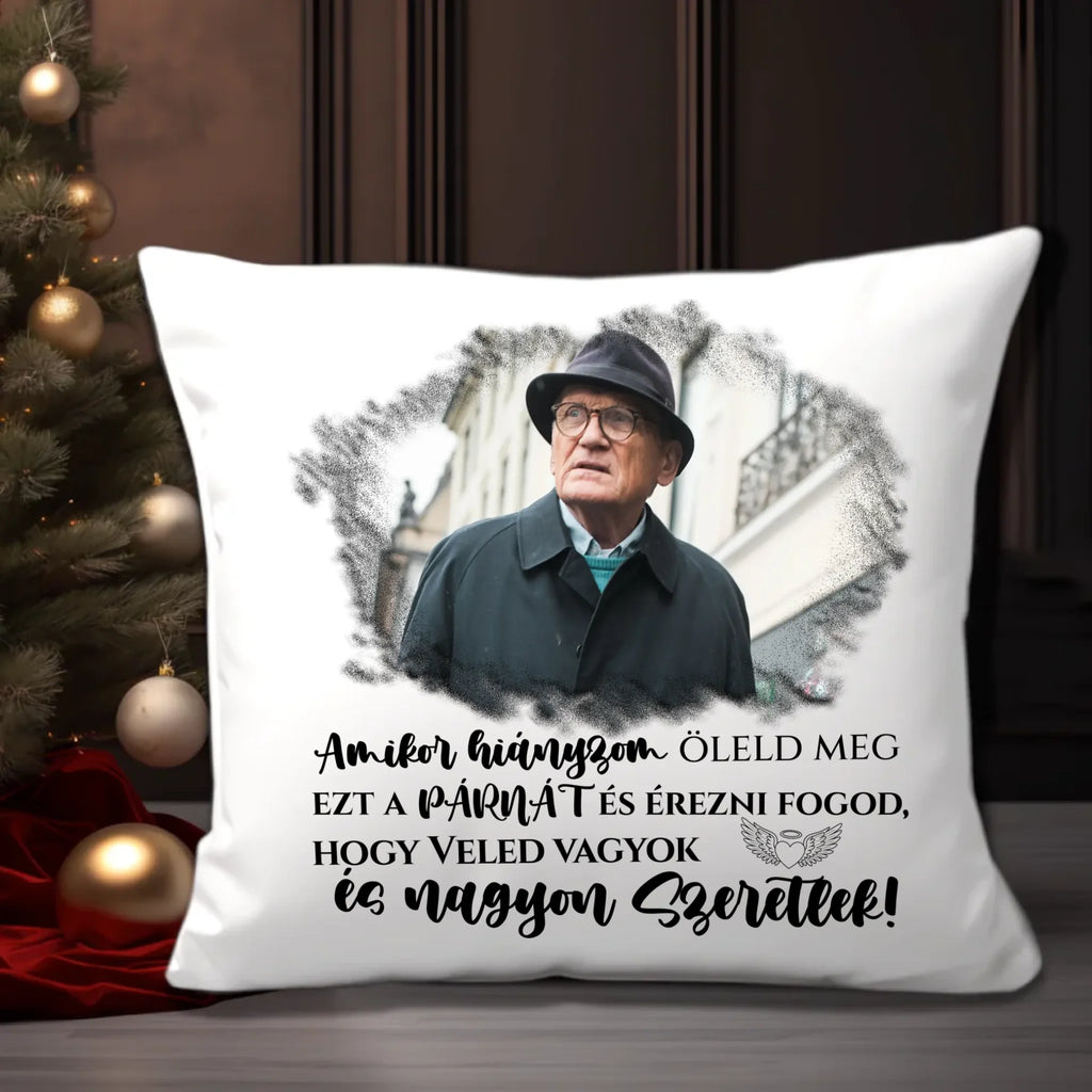 karácsonyi párna mockup