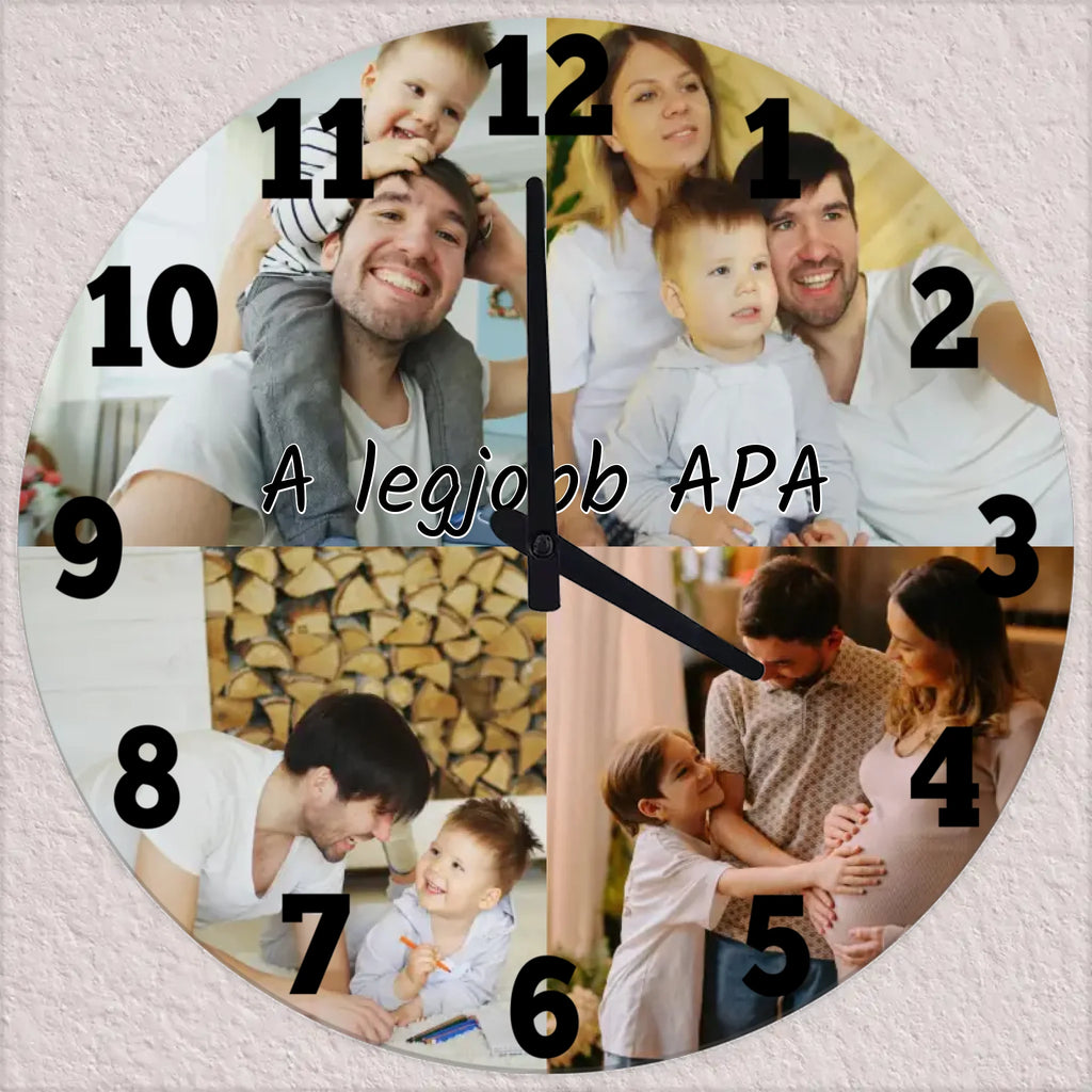 A legjobb apa óra, 4 képpel