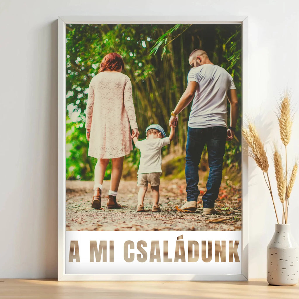 Egyedi fényképes falikép A3 méretben - Ajándékverzum