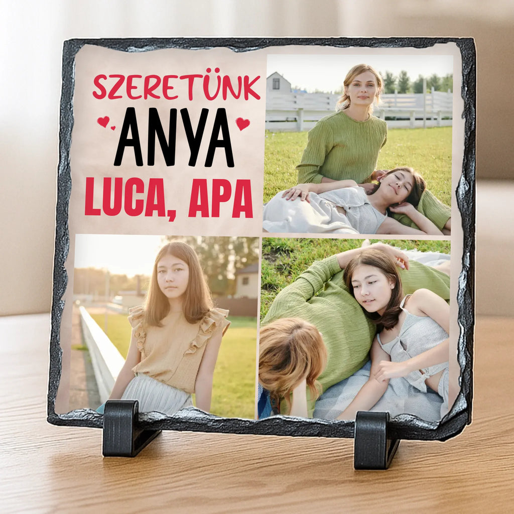Egyedi fényképes fotókő - Ajándékverzum